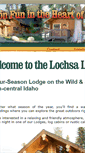 Mobile Screenshot of lochsalodge.com